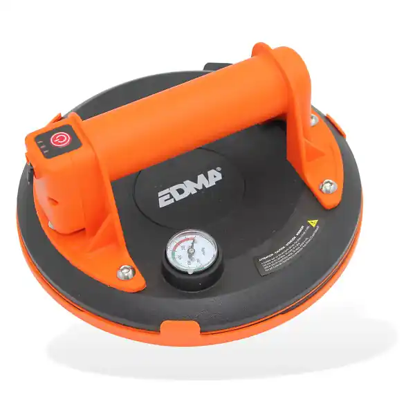 Dernière Chance Ventouse sur batterie électrique - Charge maxi 130 Kg - EDMA OUTILLAGE - 269455