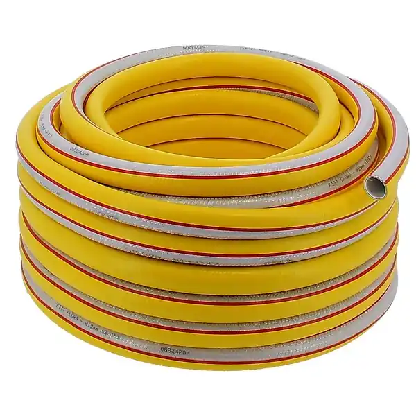 Promotion Tuyau d‘arrosage 5 couches Ø 25 mm (1 pouce) - Longueur 25 mètres HUGGY TUYAUX
