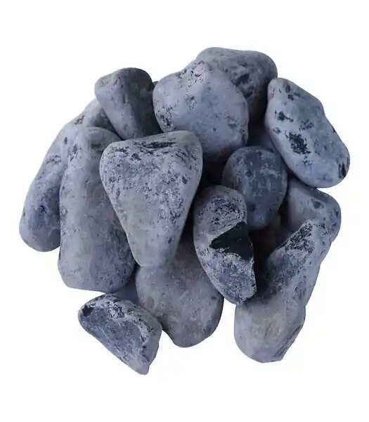 Dernier Modèle Paillage minéral Galet marbre noir 24-40mm, filet de 20kg - F-PAI068 RACINE