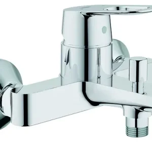 BauLoop Mitigeur bain/douche fixation murale, Chrome (G-23341000) GROHE Populaire