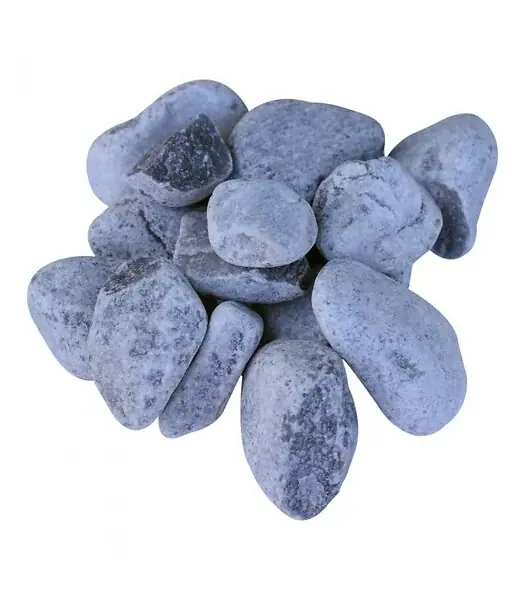 Galet marbre gris Nevada 25-40mm, Filet de 20 kg - F-PAI074 RACINE Meilleure Vente