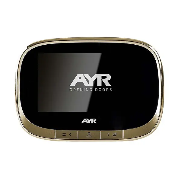 Prix Cassé AYR JUDAS ECRAN NUMERIQUE 764 NICKEL VISION 120DG DETECTION MOUVEMENT
