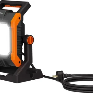 Retour Gratuit BATILEC Projecteur de chantier 4000 lm + 2 prises 2P+T - Câble 3m - IP54
