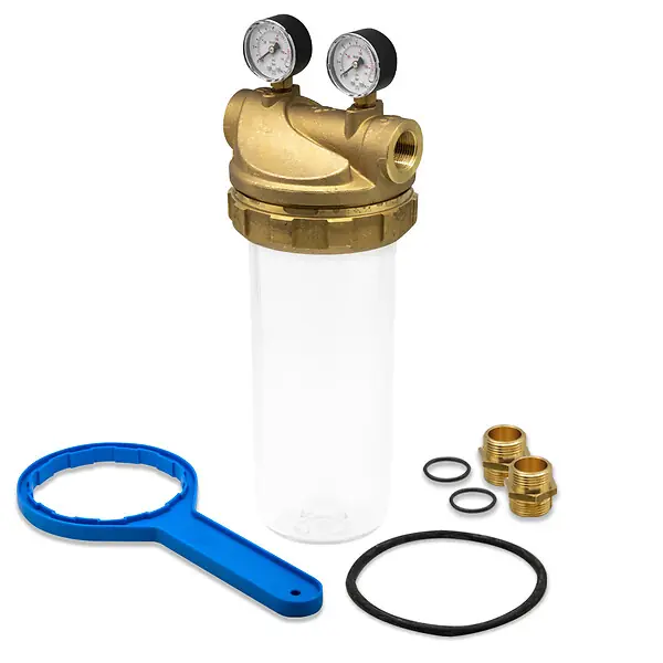 Super Prix Filtre pro seul laiton et manomètres - Atlas Filtr VITAL