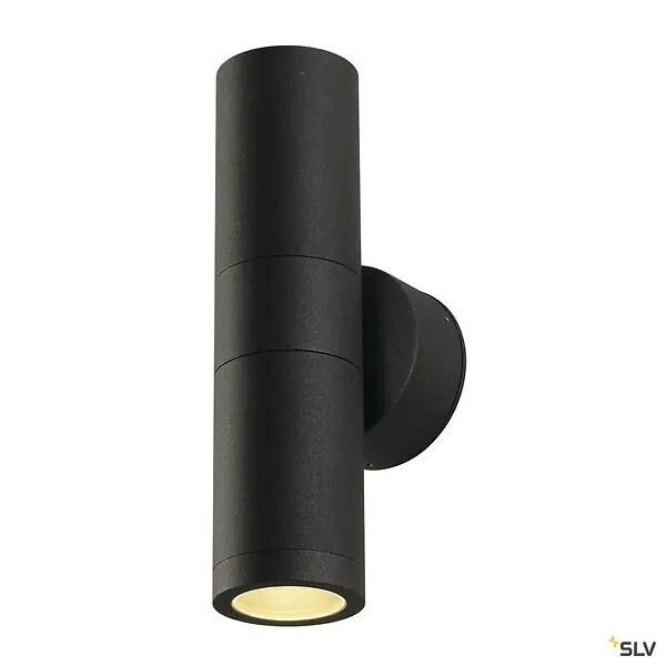 Seulement Aujourd'hui Applique extérieure SLV ASTINA, GU10/TCR50-SE, 2x 11W max, IP44 - Anthracite