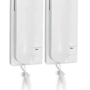 Achat Immédiat Kit interphone audio 2 combinés - AudioKit DUO - Blanc IP44 SCS SENTINEL