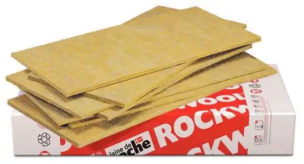 Vente Flash Panneau isolant sol laine de roche Rocksol Expert - 20mm ROCKWOOL