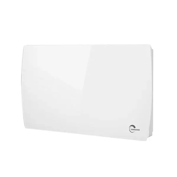 Dernier Modèle Radiateur Electrique Mural en Verre Sorimo NF 1500 W Blanc Sannover