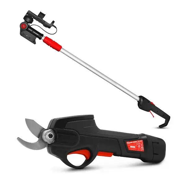 Acheter En Ligne Sécateur rechargeable 7.2V lithium avec perche télescopique ELEM GARDEN TECHNIC