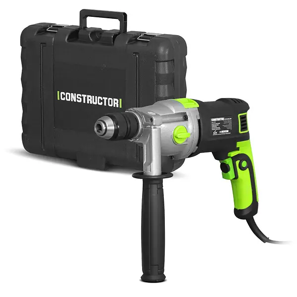 Perceuse à percussion 1050W mandrin auto. 13mm CONSTRUCTOR Meilleur Prix