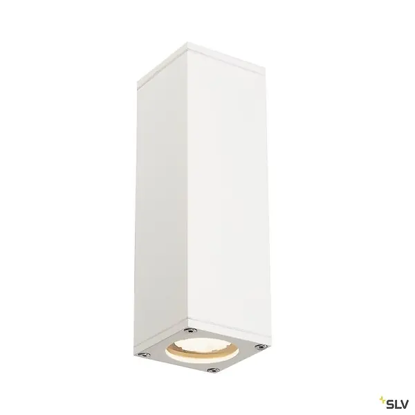 Achetez Aujourd'hui Applique extérieure SLV THEO UP/DOWN, blanc, GU10/QPAR51, 2x 35W max, IP44