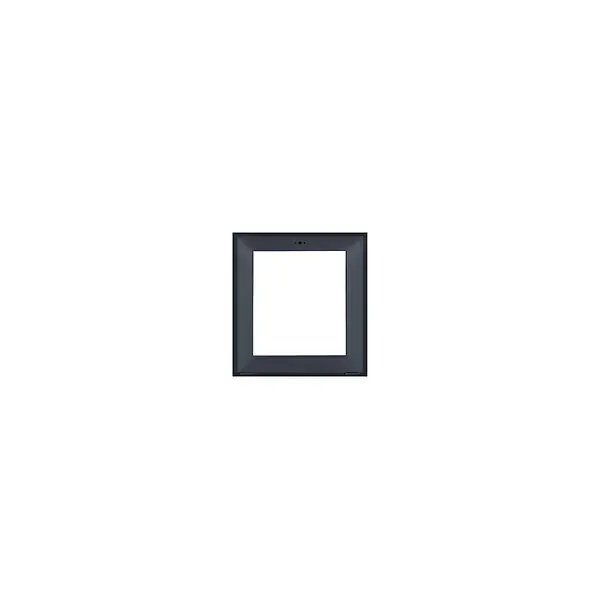 Super Prix Fenêtre PVC abattant int-ext - Anthracite - H.480xL.450mm QUADROFORM