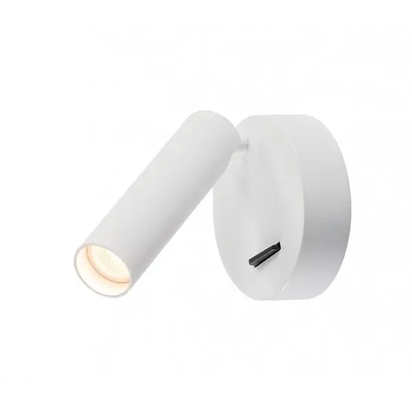 KARPO, applique plafonnier, rond, blanc, 7,5W LED, 3000K, avec inter SLV Bon Plan