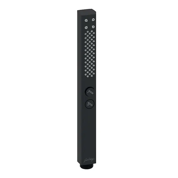 Pommeau de douche Shift+ carré 2 jets noir mat JACOB DELAFON Vente Flash