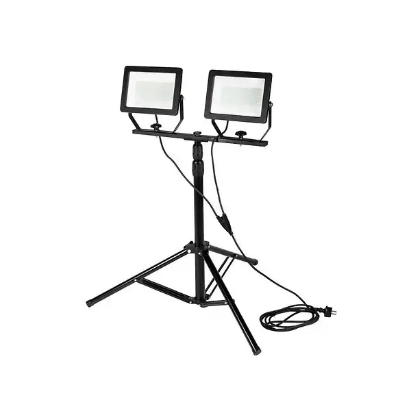 Projecteur double 2x100W SMD LED 2x8500lm sur trépied 1,8m avec câble - NEO TOOLS - 99-096 Remise