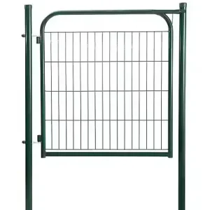 Satisfait Ou Remboursé Kit portillon acier vert - H.120xL.100cm CAVATORTA