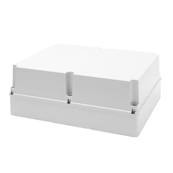 Commande En Gros Boîte de dérivation 460x380x180 mm avec couvercle haut à vis et parois lisses - GEWISS - GW44221