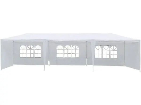 Produit De Marque Tente de réception "Carolina" en polyéthylène - 3 x 9 m HABITAT ET JARDIN