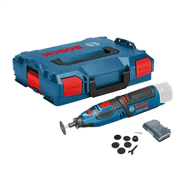 Outil multifonction rotatif BOSCH 06019C5002 GRO 12V-35 en coffret L-boxx avec accessoires (vendu sans batterie) Vente Directe