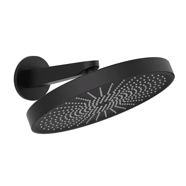Douche de tête mural 1 jet avec bras de douche, diamètre 30 cm, noir mat (SATBSHS81SETC) SWISS AQUA TECHNOLOGIES Commander Maintenant