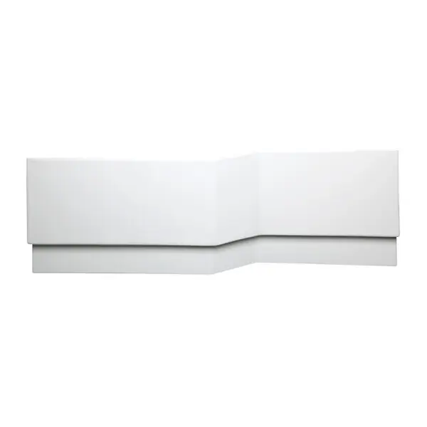 160x56 cm Beata Plus tablier de baignoire acrylique positionnement gauche, blanc (BEP1600L) LAGUNA Populaire