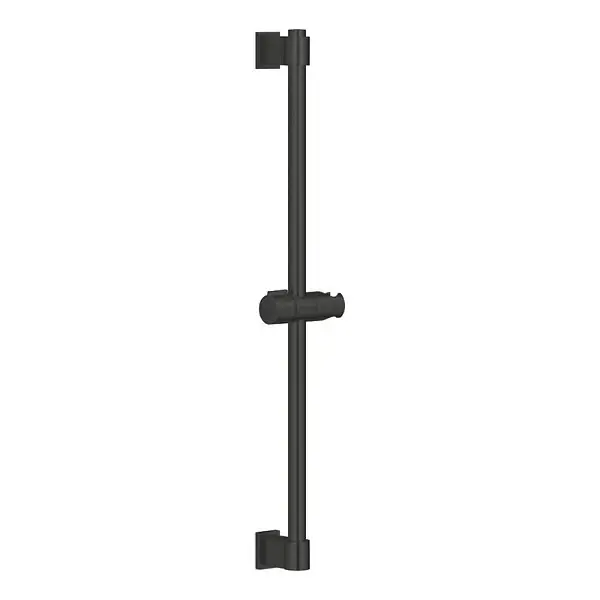 Retour Gratuit Vitalio Universal Barre de douche 600 mm Ø 22 mm, noir mat (277242431) GROHE