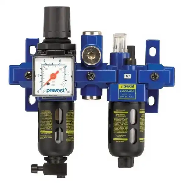 Filtre air comprimé manorégulateur lubrificateur type KTBSME1 raccordement 14 pouce PREVOST Nouveauté