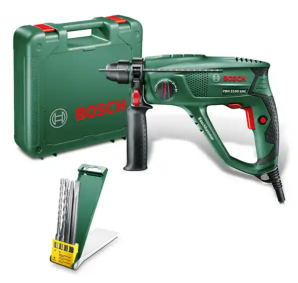 Commander Vite Perforateur filaire PBH 2100 RE - SDS-Plus - 550W BOSCH