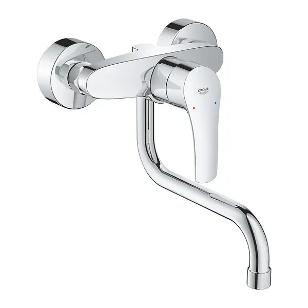 Dernier Modèle EUROSMART Mitigeur monocommande d‘évier, Chrome(31391003) GROHE