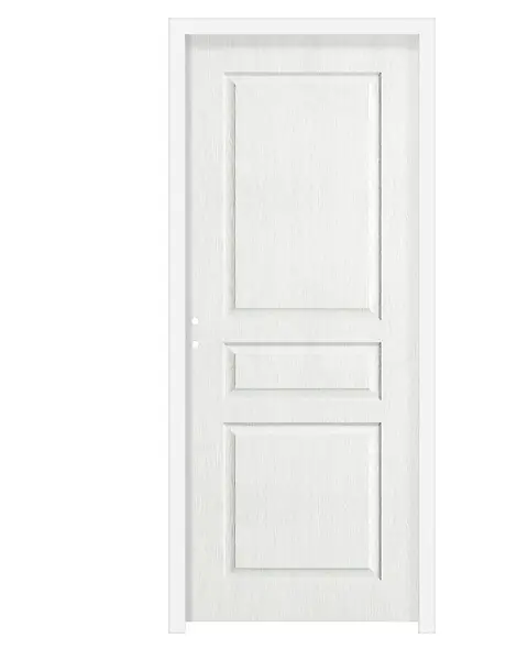 Bloc porte 3 panneaux âme alvéolaire - Blanc - H.204xL.83cm BALLAY Quantité Limitée
