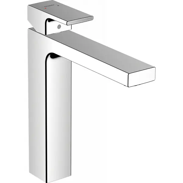 Hansgrohe Vernis Shape Mitigeur de lavabo ComfortZone 190 avec cartouche céramique, Chrome (HG-71591000) Promotion