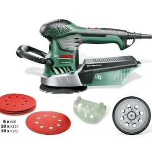 Acheter Direct Ponceuse excentrique filaire - 370W - PEX 4000 AE - 125mm BOSCH