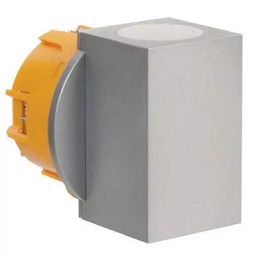 Applique LED Hoba IP65 2 alu satiné Aric Solde