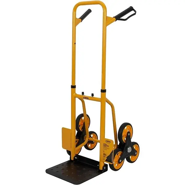 Chariot de manutention 2x3 Roues pivotantes Diable pliable Charge 150kg VITO Promotion Saisonnière