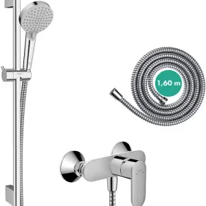 Combi set EcoSmart Vernis avec mitigeur mécanique HANSGROHE Expédition Rapide