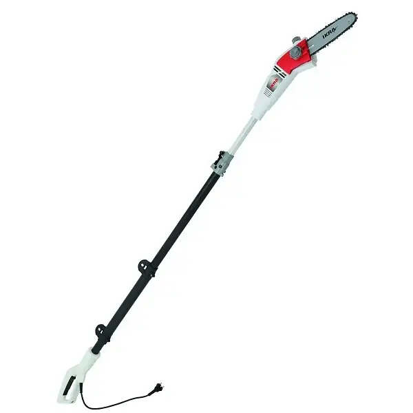 Elagueur sur perche téléscopique 750W Extensible jusqu‘à 4m - Elageuse électrique - Lubrification automatique Ikra Commander Vite