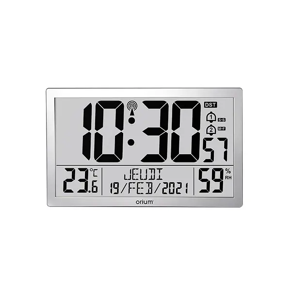 Expédié Aujourd'hui Horloge digitale calendrier RC Giant - Orium