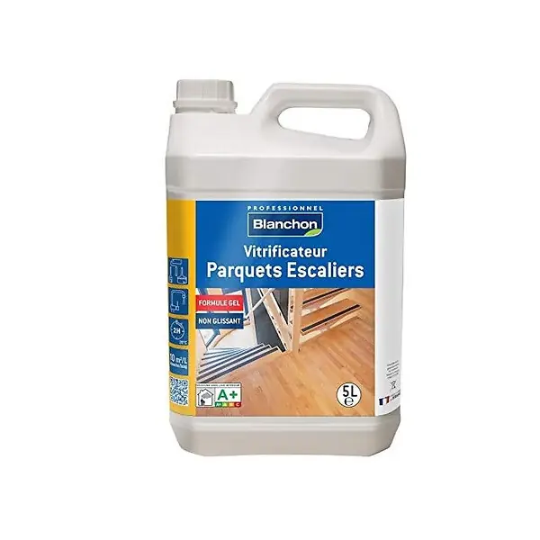 Vente Flash Vitrificateur Blanchon Parquets-Escaliers mat 5L sans odeur séchage rapide