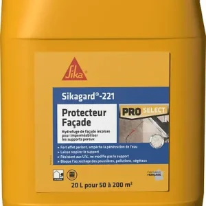 Retour Gratuit Imperméabilisant façades - Silane/Siloxane - 20L SIKA