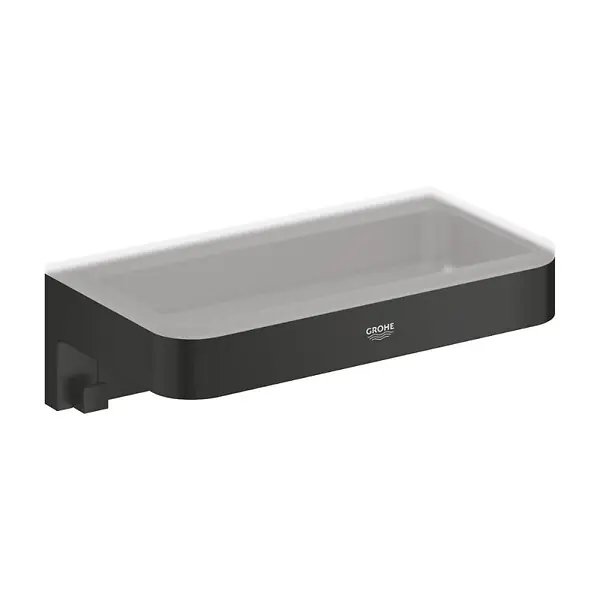 Expédié Aujourd'hui Start Cube panier de douche, noir mat (411072430) GROHE