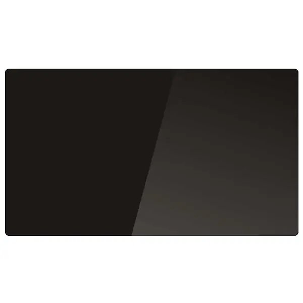 Promotion Radiateur électrique céramique GLASS noir 1500W KALIA