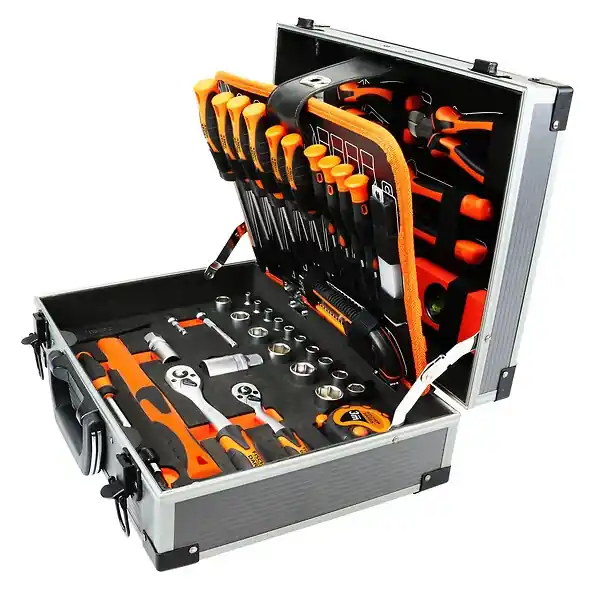 Coffret 110 outils - Aluminium - Valise de maintenance FISCHER DAREX Jusqu'à Épuisement Des Stocks