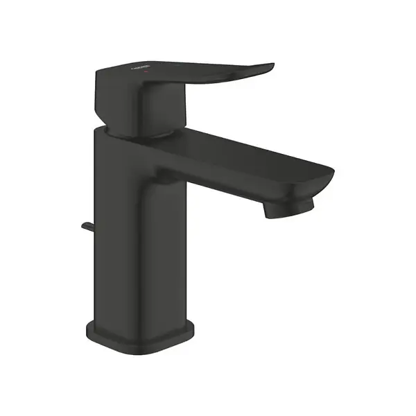 Dice mitigeur monocommande de lavabo à levier avec vidage, noir mat (1018562430) GROHE Vente Directe