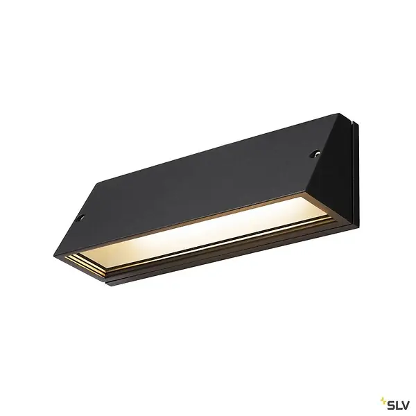 Applique extérieure SLV PEMA® WL, noir, avec LED intégrée, 16W, 3000K/4000K, IP65 Achetez Aujourd'hui