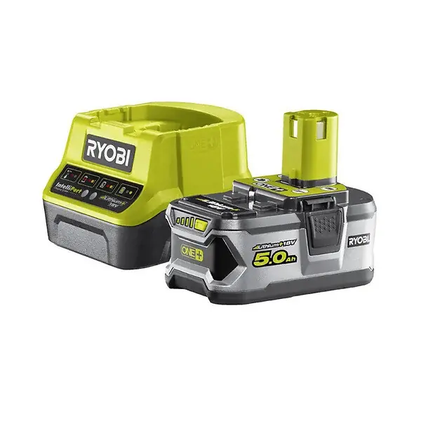 Marque Pack 1 batterie RYOBI RC18120-150 18V One+ - Li-Ion 5 Ah + chargeur rapide