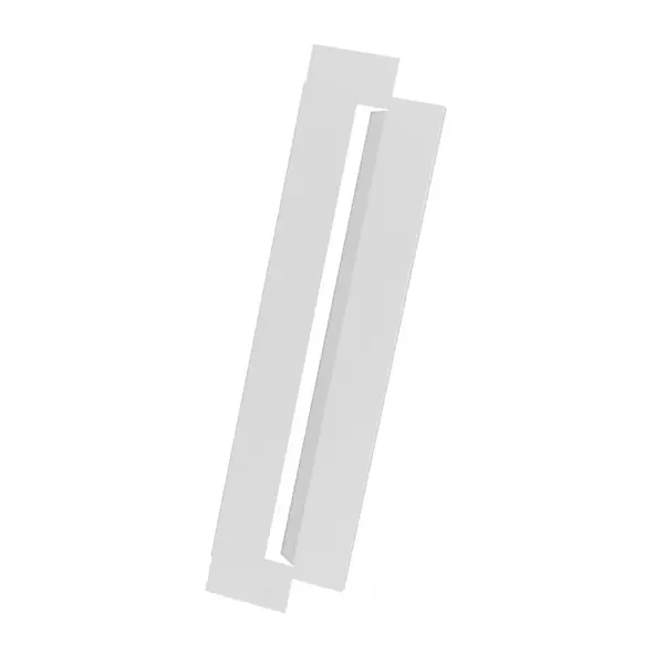 Lot de 2 joues latérales en alu blanc taille XL - DECOCLIM - DECOCLIM-23AXL9010-JLAT Certifié