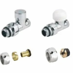 Dernier Modèle Kit de raccordement sèche-serviettes droit thermostatique blanc - ATLANTIC - 850306