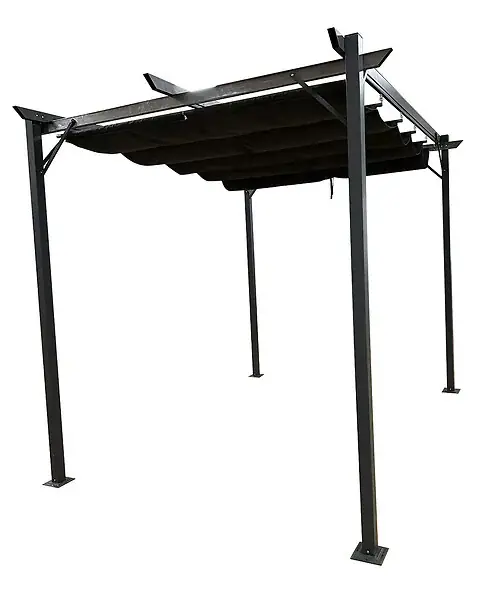 Commande En Gros Pergola en acier Lns 2/2 - L.300xl.300cm