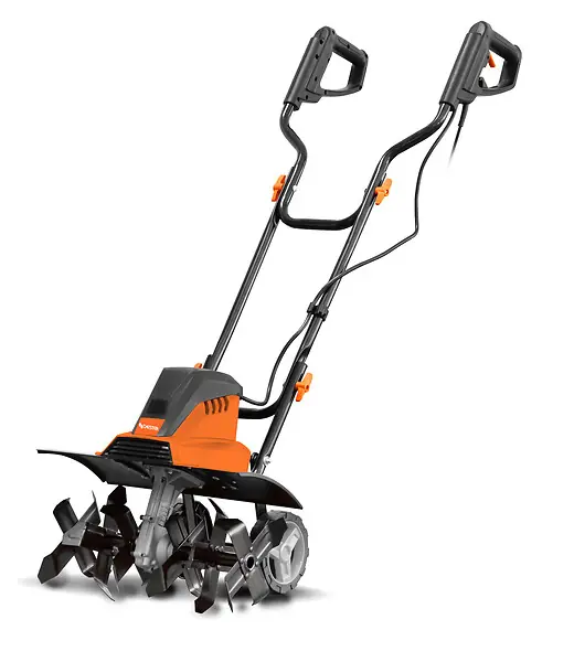 Dernier Modèle Motobineuse électrique 1500W – 6 fraises, 45 cm de largeur, profondeur 22 cm - CHESTER