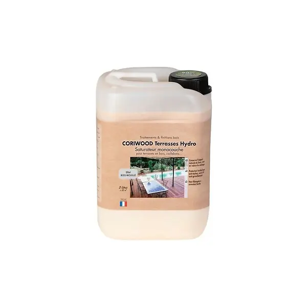 Saturateur bois monocouche pour terrasses - 5L ART GARDEN Promotion Saisonnière